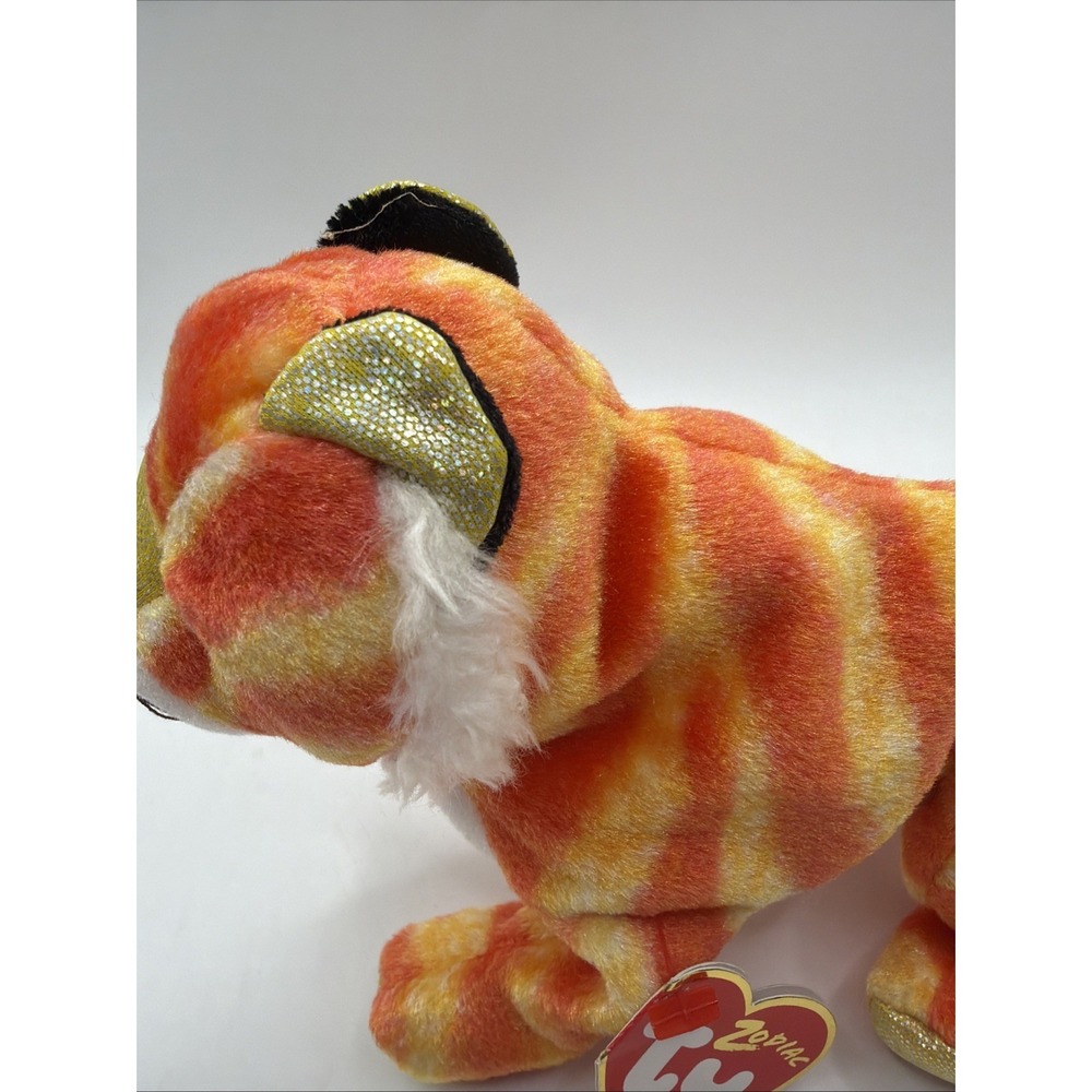 TY Beanie Baby The Zodiac Tiger MWMT Free Shipping - Picture 3 of 10